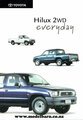 Toyota Hilux 2WD Everyday Car Sales Brochure 1999