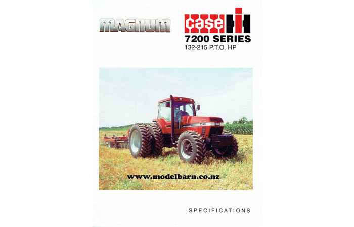 Case-IH Magnum 7200 Series Tractors Sales Brochure