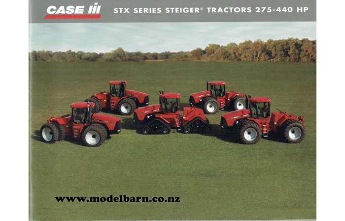 Case-IH STX Series Steiger Tractors Sales Brochure 2000