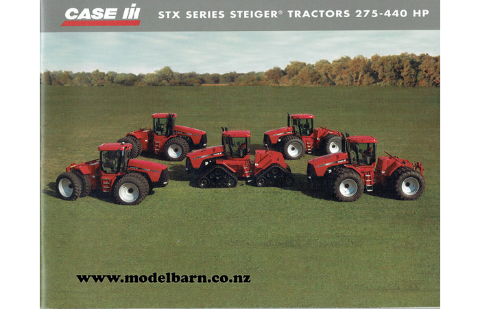 Case-IH STX Series Steiger Tractors Sales Brochure 2000