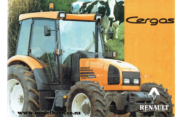 Renault Cergos Tractor Sales Brochure