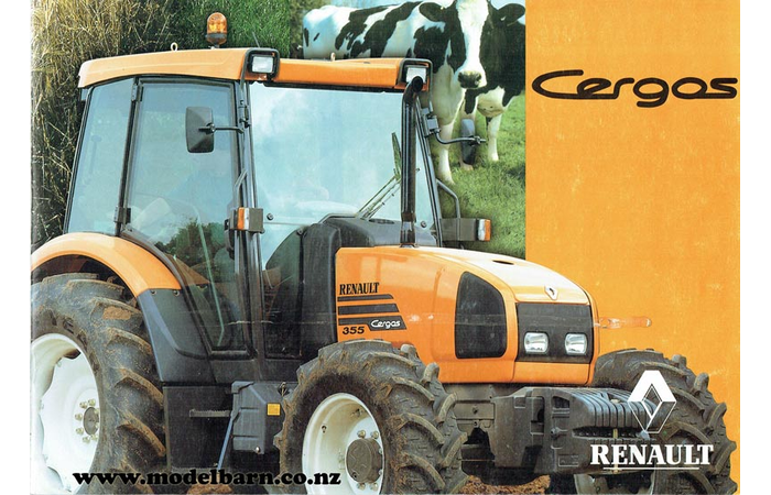 Renault Cergos Tractor Sales Brochure