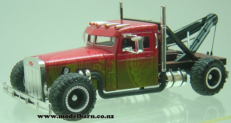 1:24ワイスピ  CUSTOM PETERBILT Fast & Furious Hobbs & Shaw's Custom Peterbilt Truck | Jada Toys