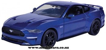 1/24 Ford Mustang GT (2018, dark blue)-ford-Model Barn