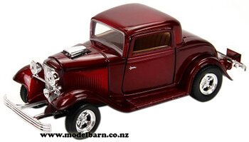 1/24 Ford Coupe (1932, crimson)-ford-Model Barn