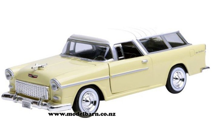 1/24 Chev Bel Air Nomad (1955, yellow & white)
