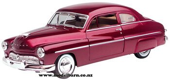1/24 Mercury Coupe (1949, crimson)-mercury-Model Barn