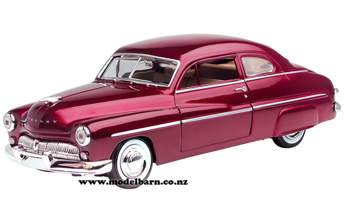 1/24 Mercury Coupe (1949, crimson)