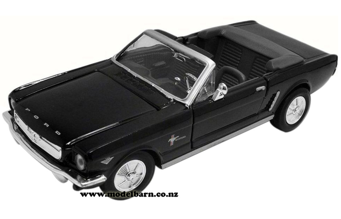 1/24 Ford Mustang Convertible (1964, black)