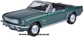 1/24 Ford Mustang Convertible (1964, green)-ford-Model Barn