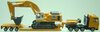 1/87 Liebherr 974 Excavator & MAN TGA Low Loader Set "Echterhoff"
