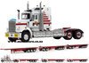 1/50 Kenworth C509 & Freighter Flat Top Triple Road Train Trailers Combo "Mammoet"