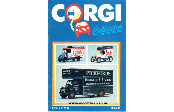 Corgi Collector Club Magazine Sept/Oct 1987 Issue 19