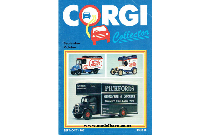 Corgi Collector Club Magazine Sept/Oct 1987 Issue 19 (French)