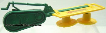 1/32 Disc Mower (green & yellow) Britains-other-farm-equipment-Model Barn