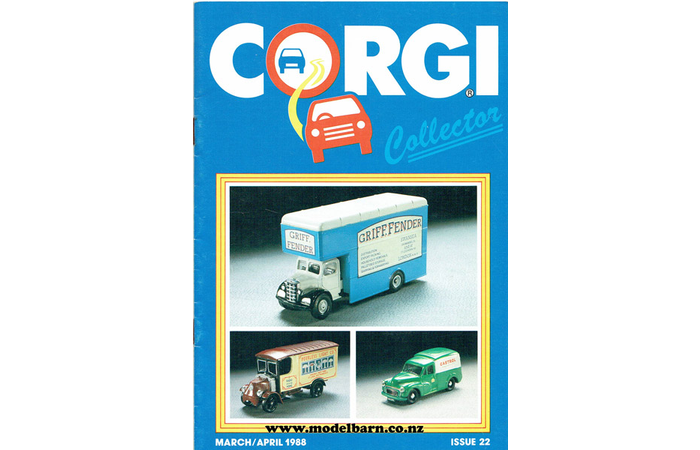 Corgi Collector Club Magazine March/April 1988 Issue 22
