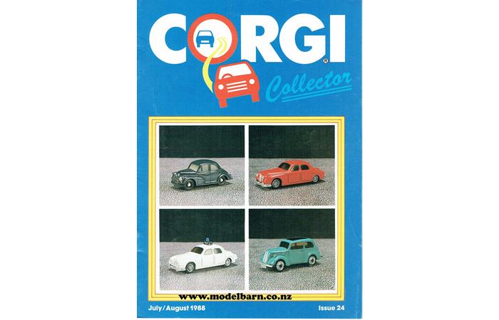 Corgi Collector Club Magazine July/August 1988 Issue 24