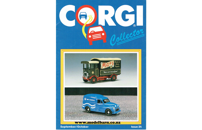 Corgi Collector Club Magazine September/October 1988 Issue 25