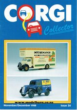 Corgi Collector Club Magazine November/December 1988 Issue 26-model-catalogues-Model Barn