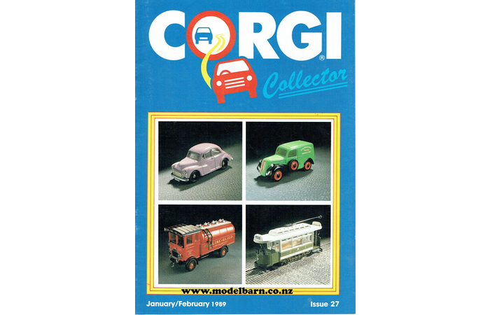 Corgi Collector Club Magazine January/February 1989 Issue 27