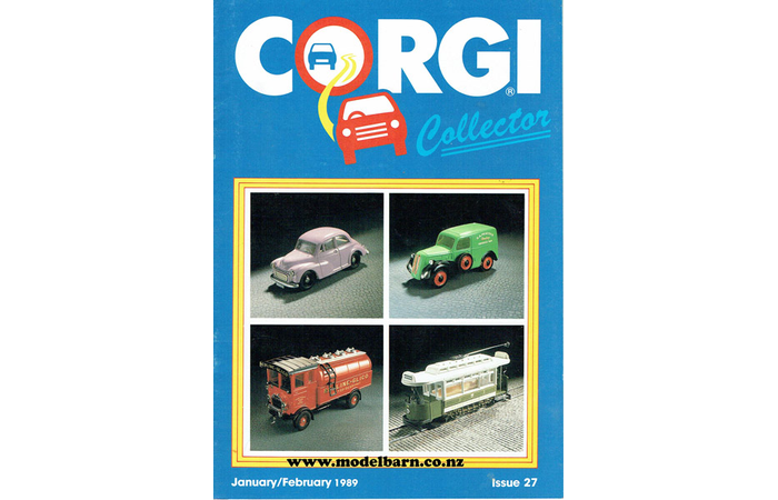 Corgi Collector Club Magazine January/February 1989 Issue 27