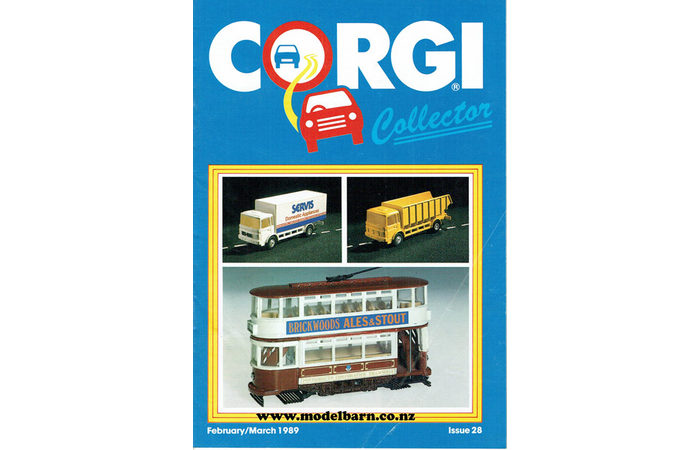 Corgi Collector Club Magazine February/March 1989 Issue 28