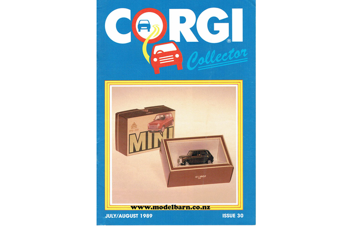Corgi Collector Club Magazine July/August 1989 Issue 30