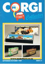 Corgi Collector Club Magazine September/October 1989 Issue 31-model-catalogues-Model Barn