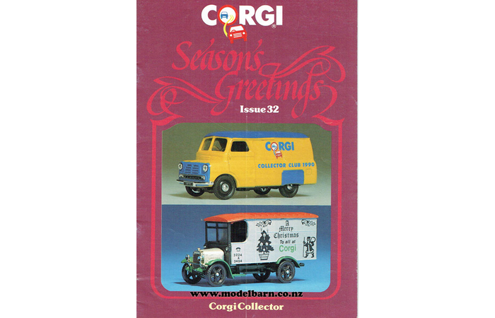 Corgi Collector Club Magazine December 1989 Issue 32