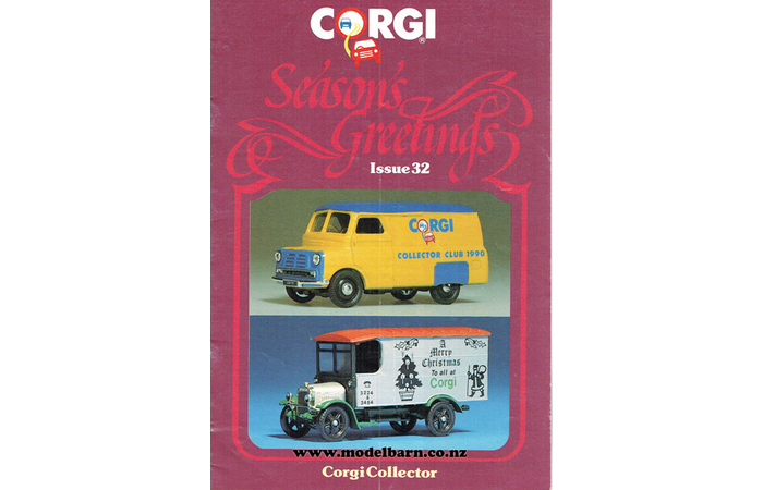 Corgi Collector Club Magazine December 1989 Issue 32