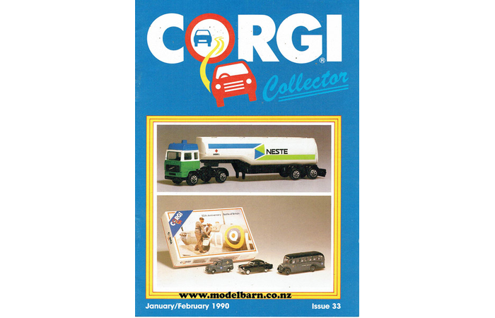 Corgi Collector Club Magazine January/February 1990 Issue 33