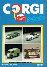 Corgi Collector Club Magazine March/April 1990 Issue 34-model-catalogues-Model Barn