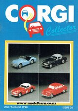 Corgi Collector Club Magazine July/August 1990 Issue 36-model-catalogues-Model Barn
