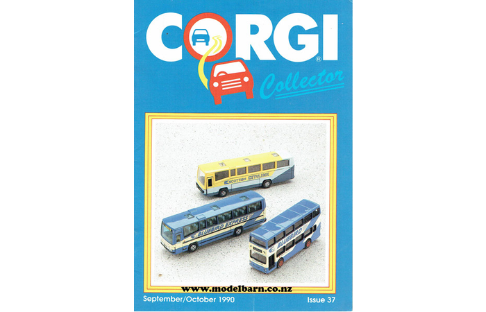 Corgi Collector Club Magazine September/October 1990 Issue 37
