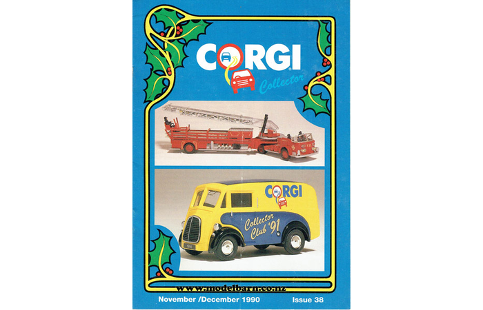 Corgi Collector Club Magazine November/December 1990 Issue 38