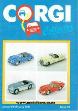 Corgi Collector Club Magazine January/February 1991 Issue 39-model-catalogues-Model Barn