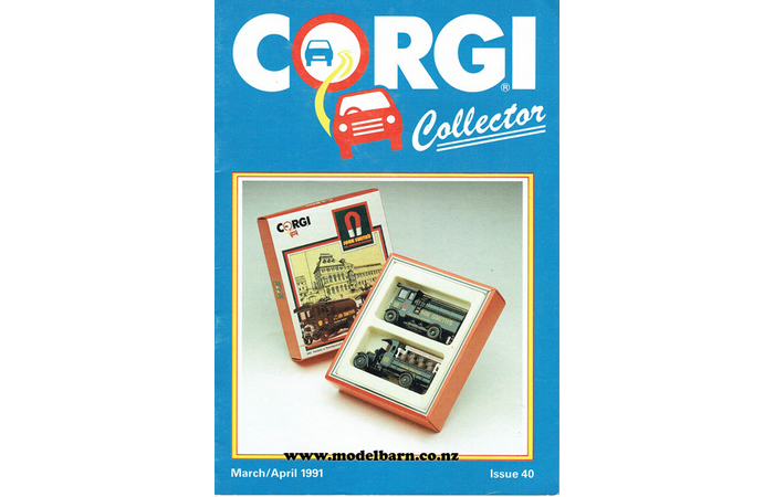 Corgi Collector Club Magazine March/April 1991 Issue 40