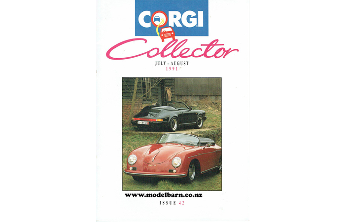 Corgi Collector Club Magazine July/August 1991 Issue 42