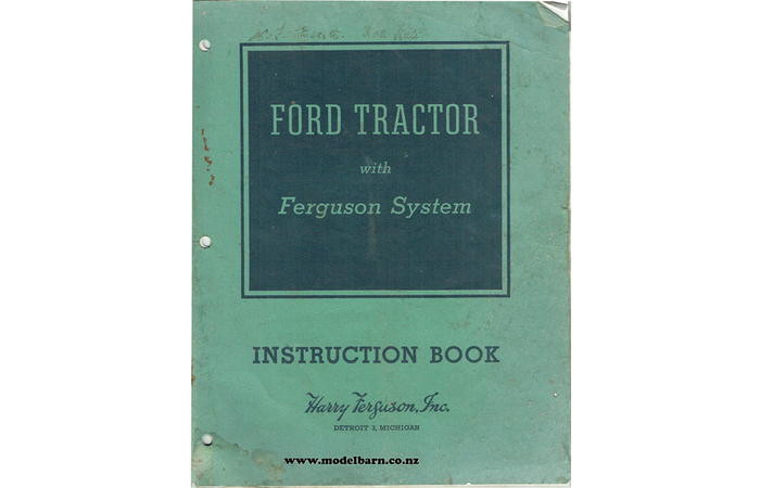Ford Ferguson Tractor Instruction Book
