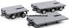 1/50 Drake 2x8 Dolly & 12x8 Steerable Low Loader Trailer (Gunmetal Grey)