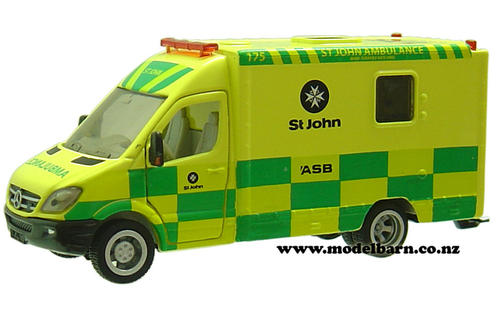 1/50 Mercedes Ambulance "St John" (yellow) Fourth Edition