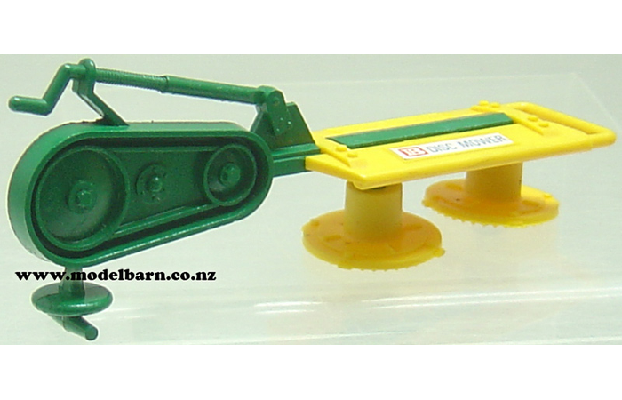 1/32 Disc Mower (green & yellow) Britains