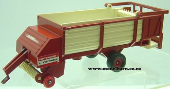 1/32 Pottinger Loader Wagon (red & white, no cage) Britains-other-farm-equipment-Model Barn