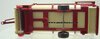 1/32 Pottinger Loader Wagon (red & white, no cage) Britains