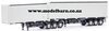 1/50 Freighter Eziliner B-Double Trailer Set (whte & black)