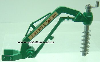 1/32 Post Hole Borer (green) Britains-other-farm-equipment-Model Barn