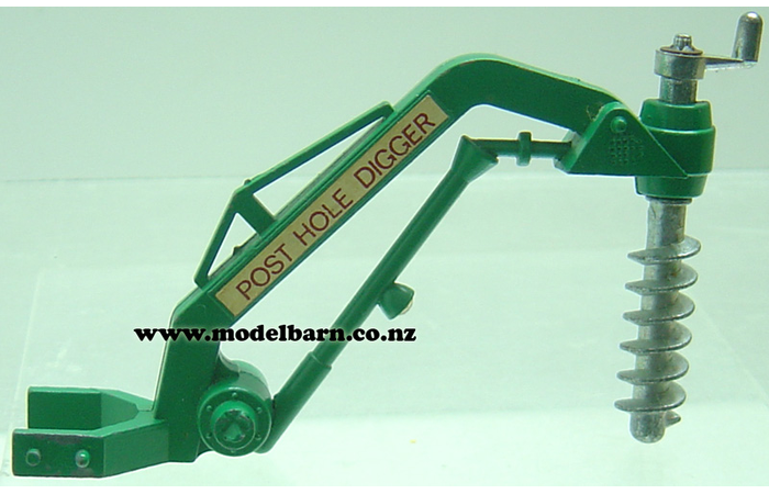 1/32 Post Hole Borer (green) Britains