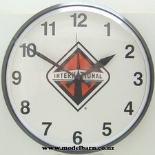 International Truck Wall Clock (315mm)-signs,-whiteboards,-thermometers-Model Barn