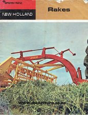 New Holland Rakes Sales Brochure 1971-other-brochures-Model Barn
