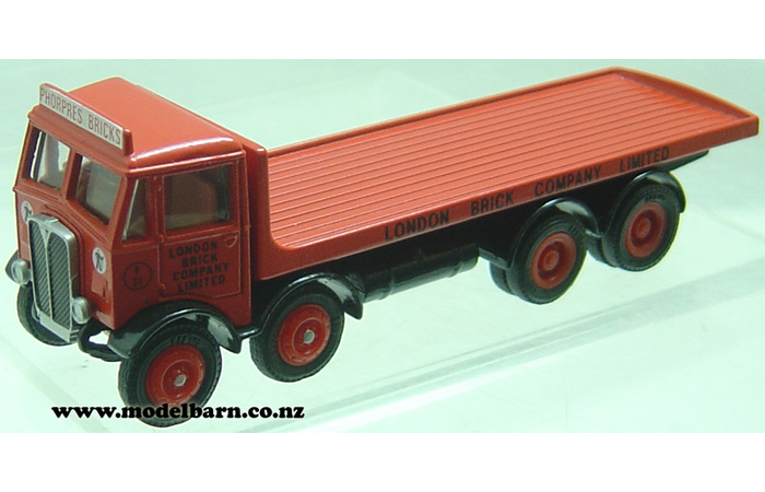 1/76 AEC Mammoth Mark III 4-Axle Flatbed Lorry "London Brick Company"